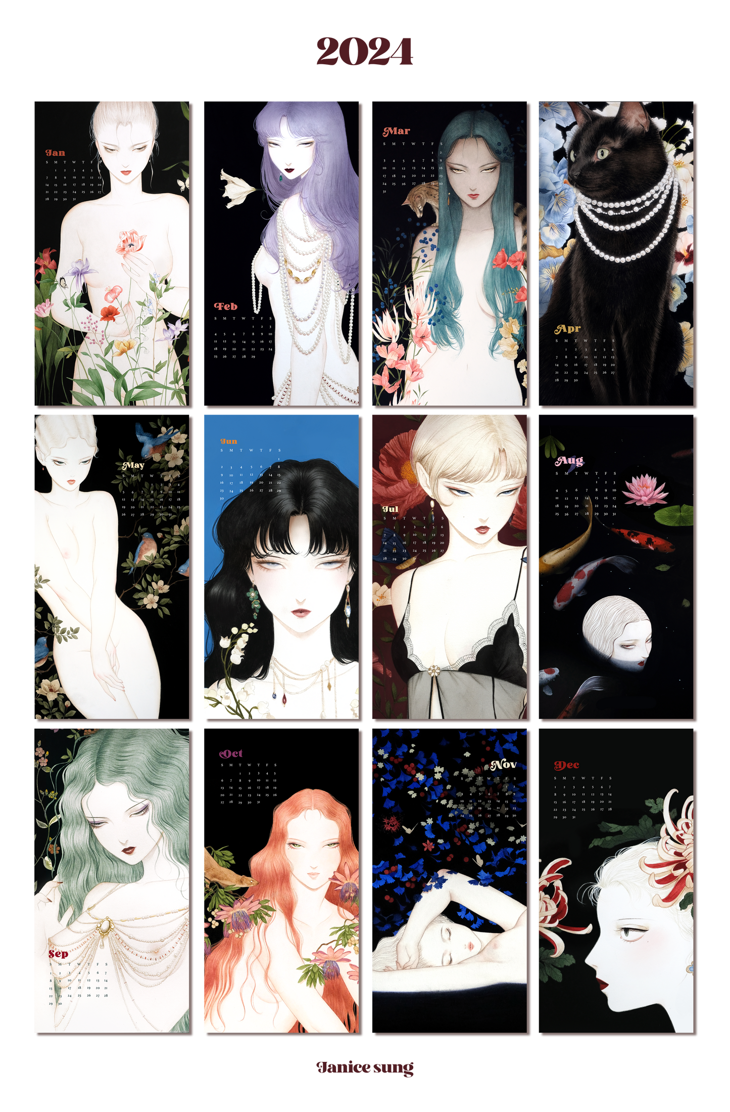 2024 ABYSS CALENDAR