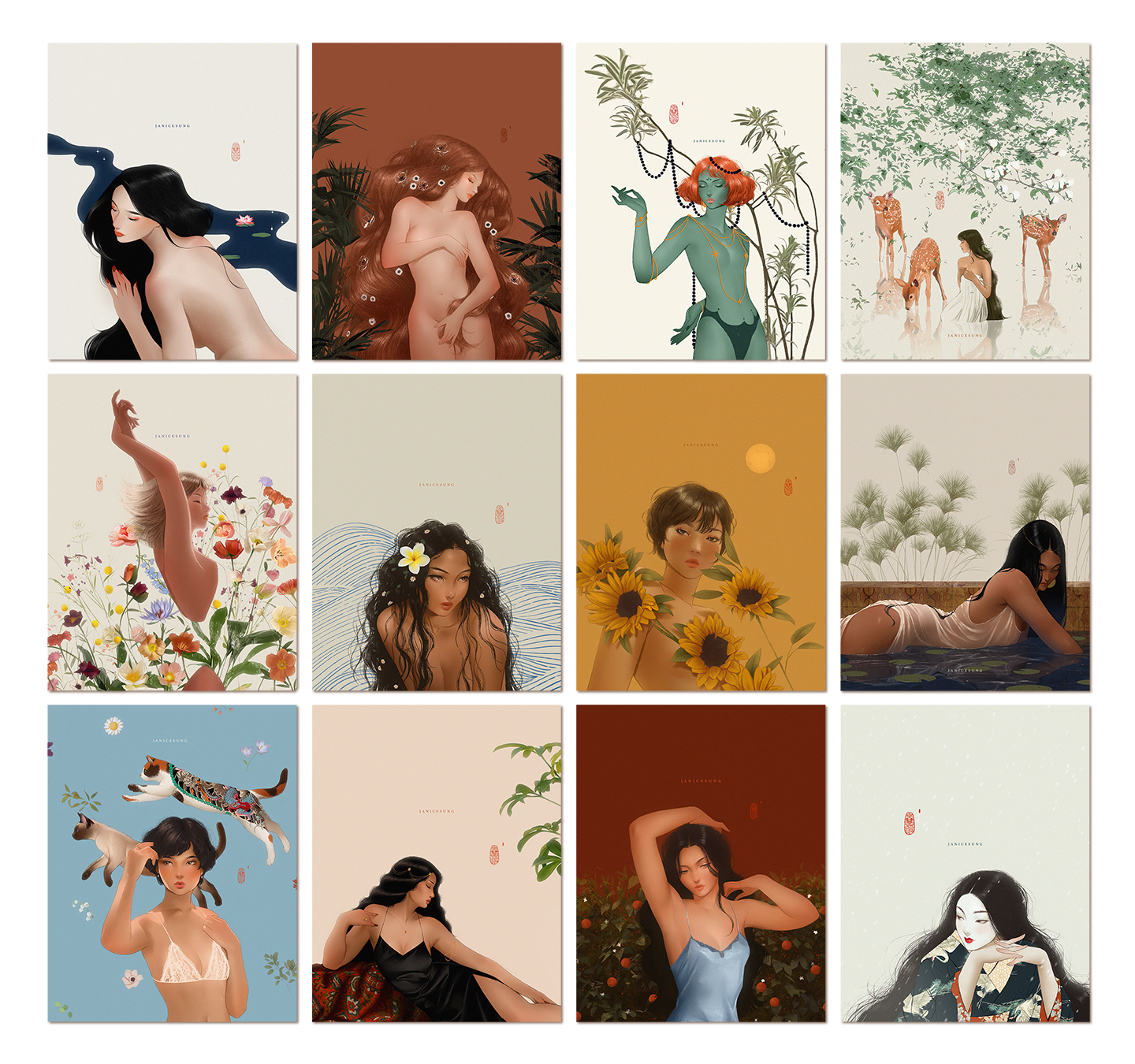 Fable Postcard Set