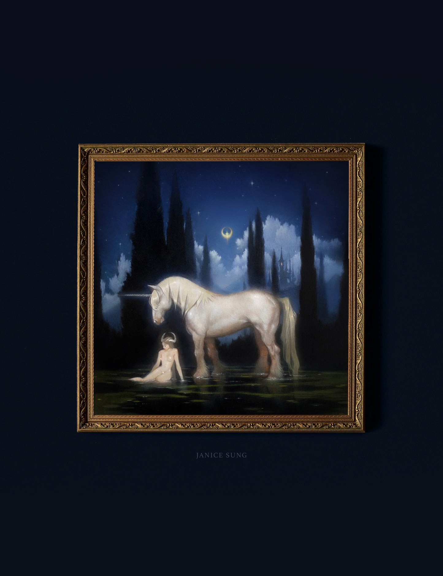 The Unicorn's Vigil • Limited Edition Print