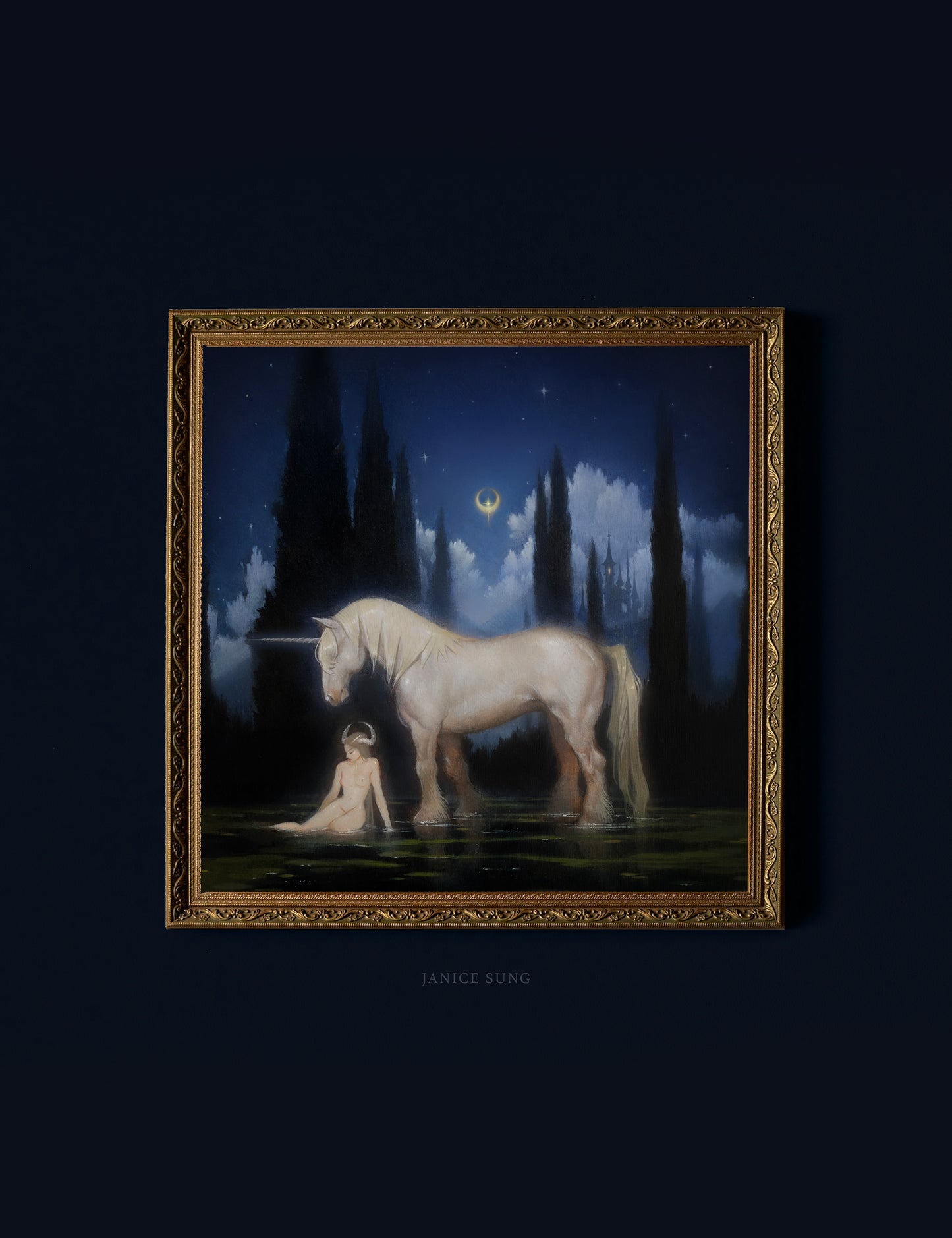 The Unicorn's Vigil • Limited Edition Print