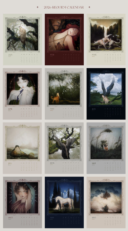 2026 Requiem Calendar Pre-Order