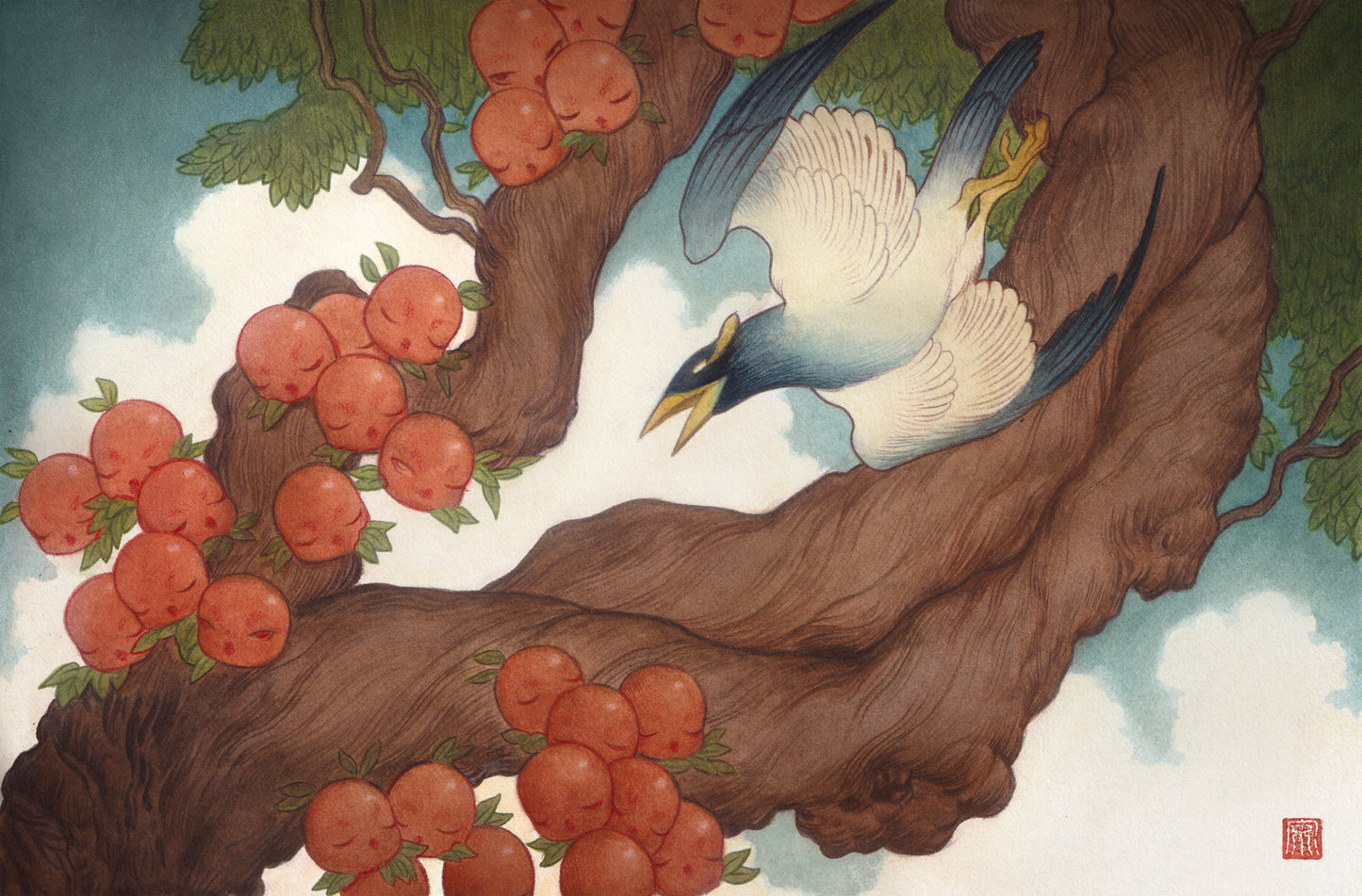 Myna • Original Watercolour Painting