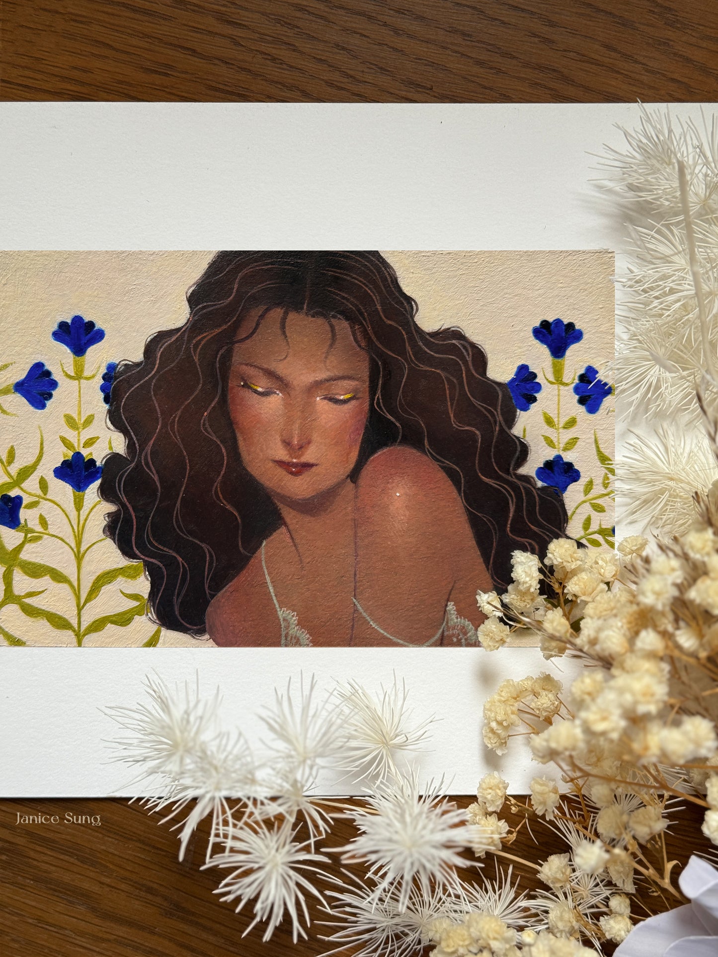 Gentiana • Original Oil Painting