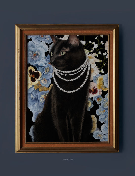 Fancy Cat • Limited Edition Print