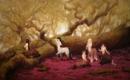 Sisters of Pelion • Original Oil Painting