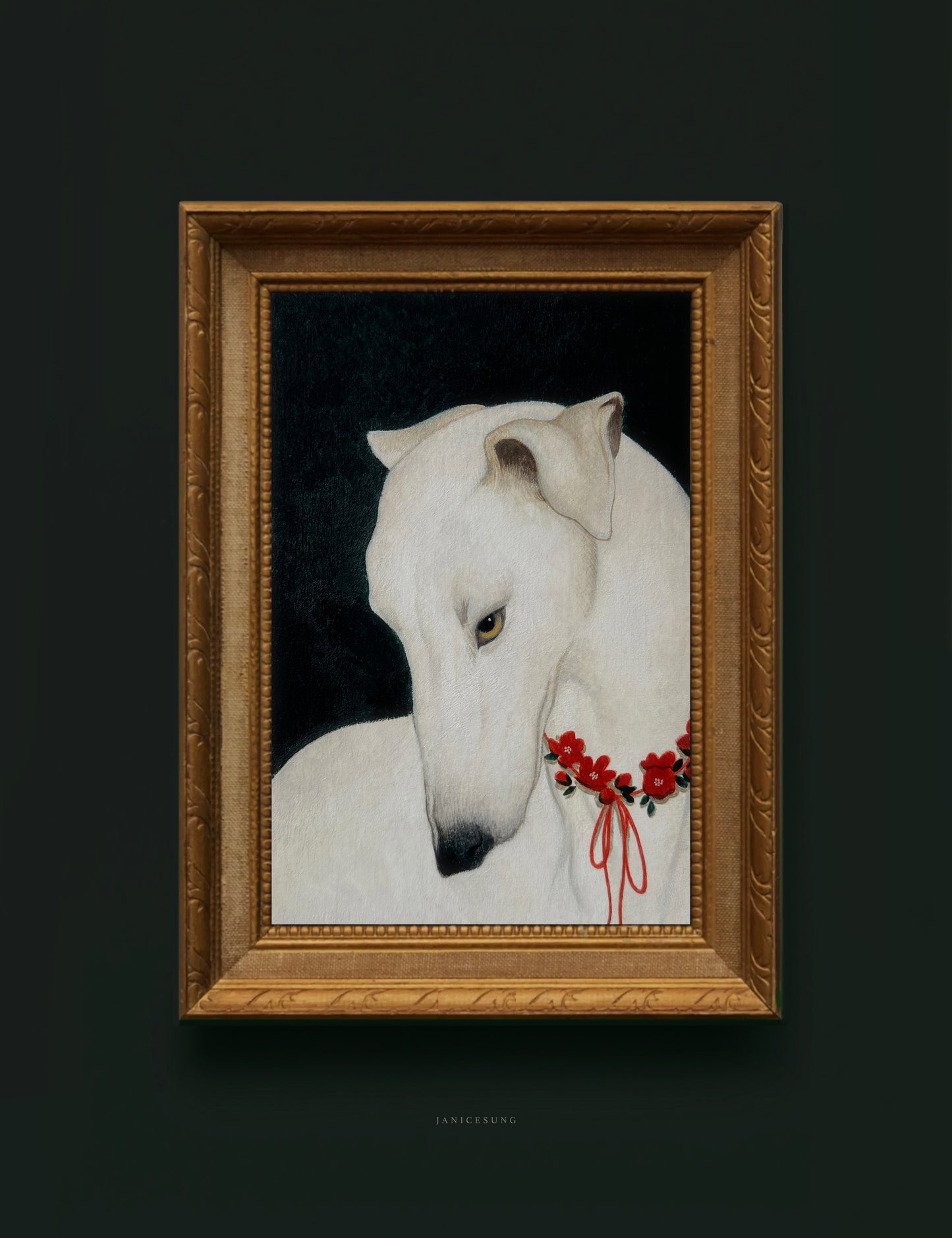 Hound in Bloom • Limited Edition Print