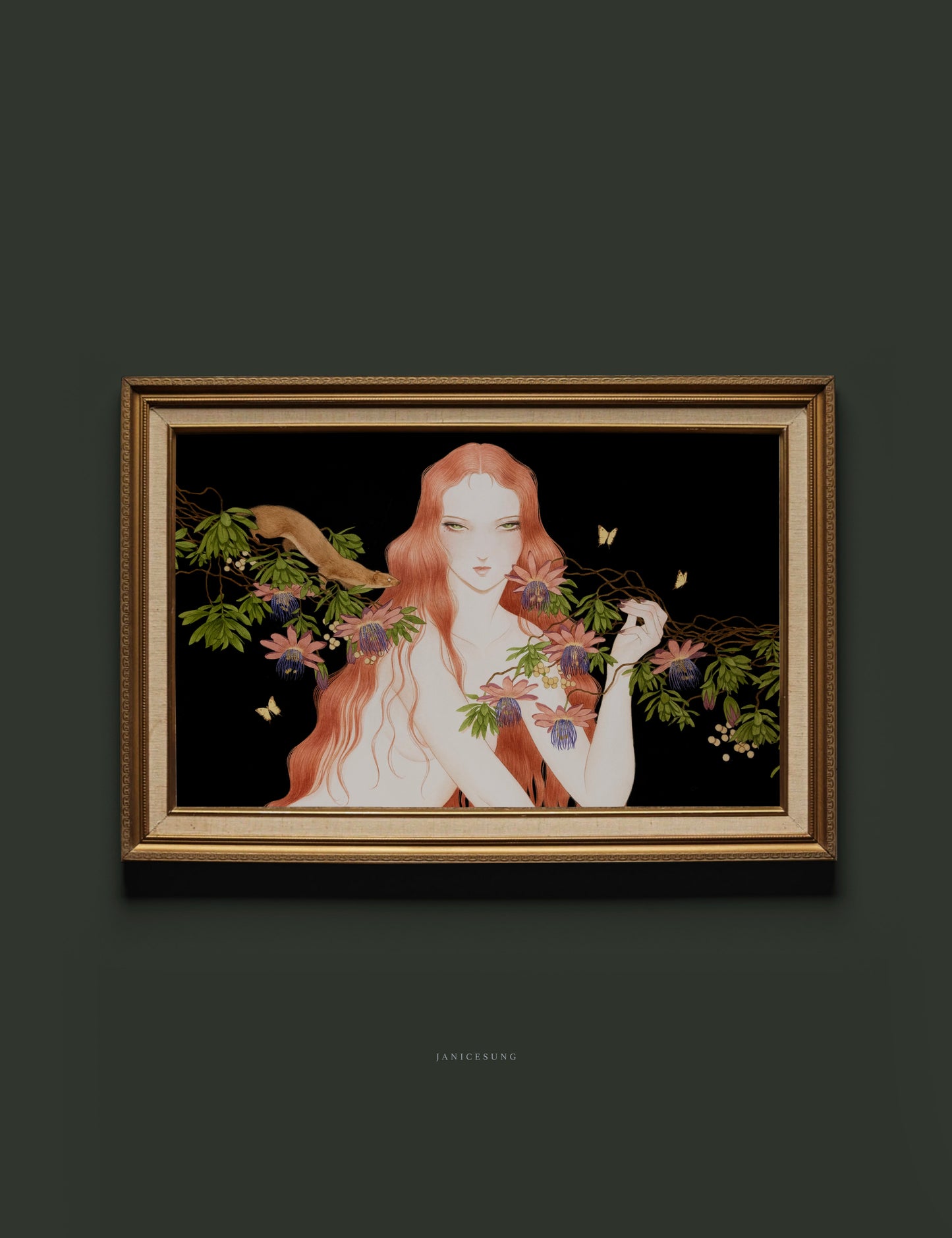 Hera & Galanthis • Limited Edition Print