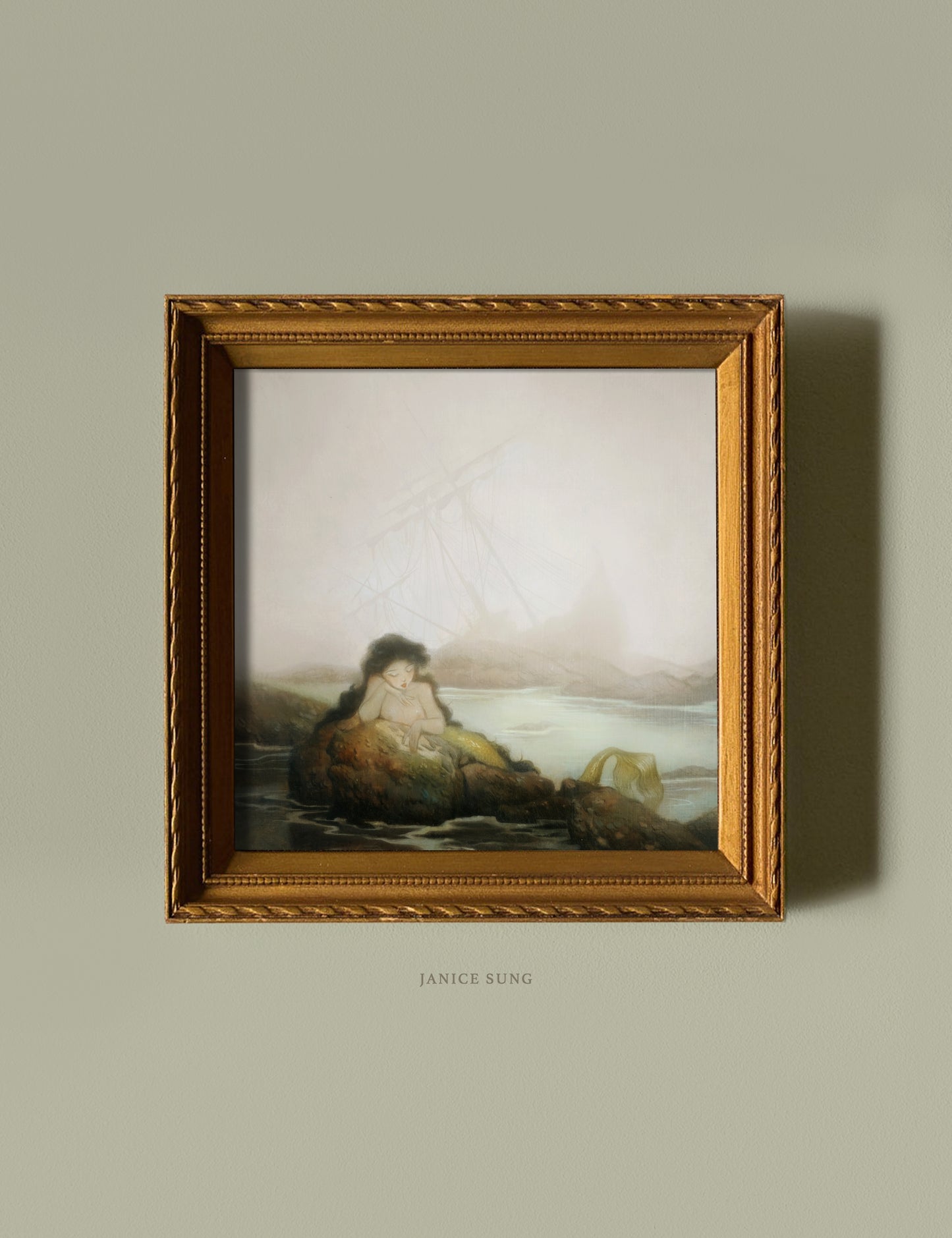 The Resting Siren • Limited Edition Print