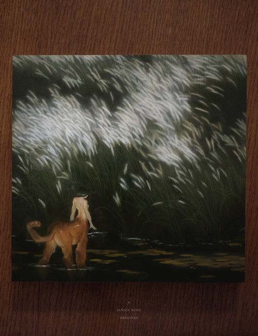 Sphinx by the Lagoon • Original Oil Painting