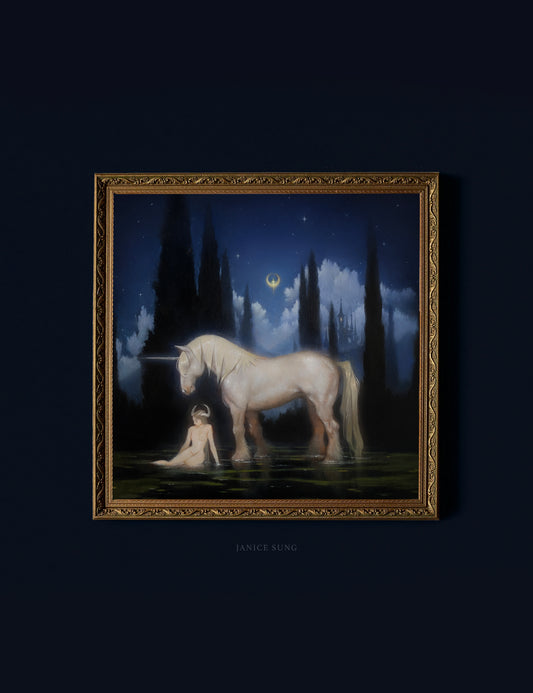 The Unicorn's Vigil • Limited Edition Print