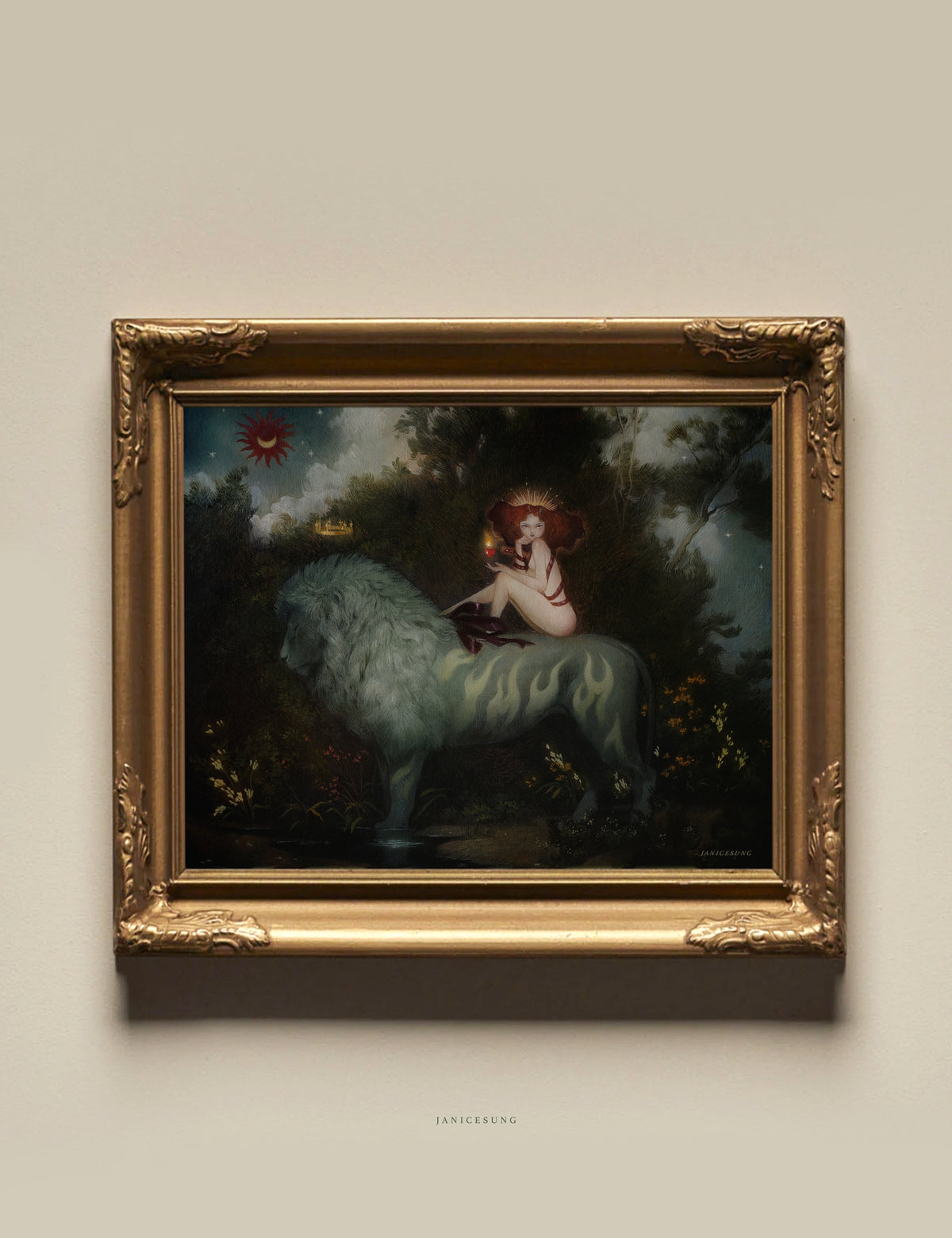 The Verdant Lion • Limited Edition Print
